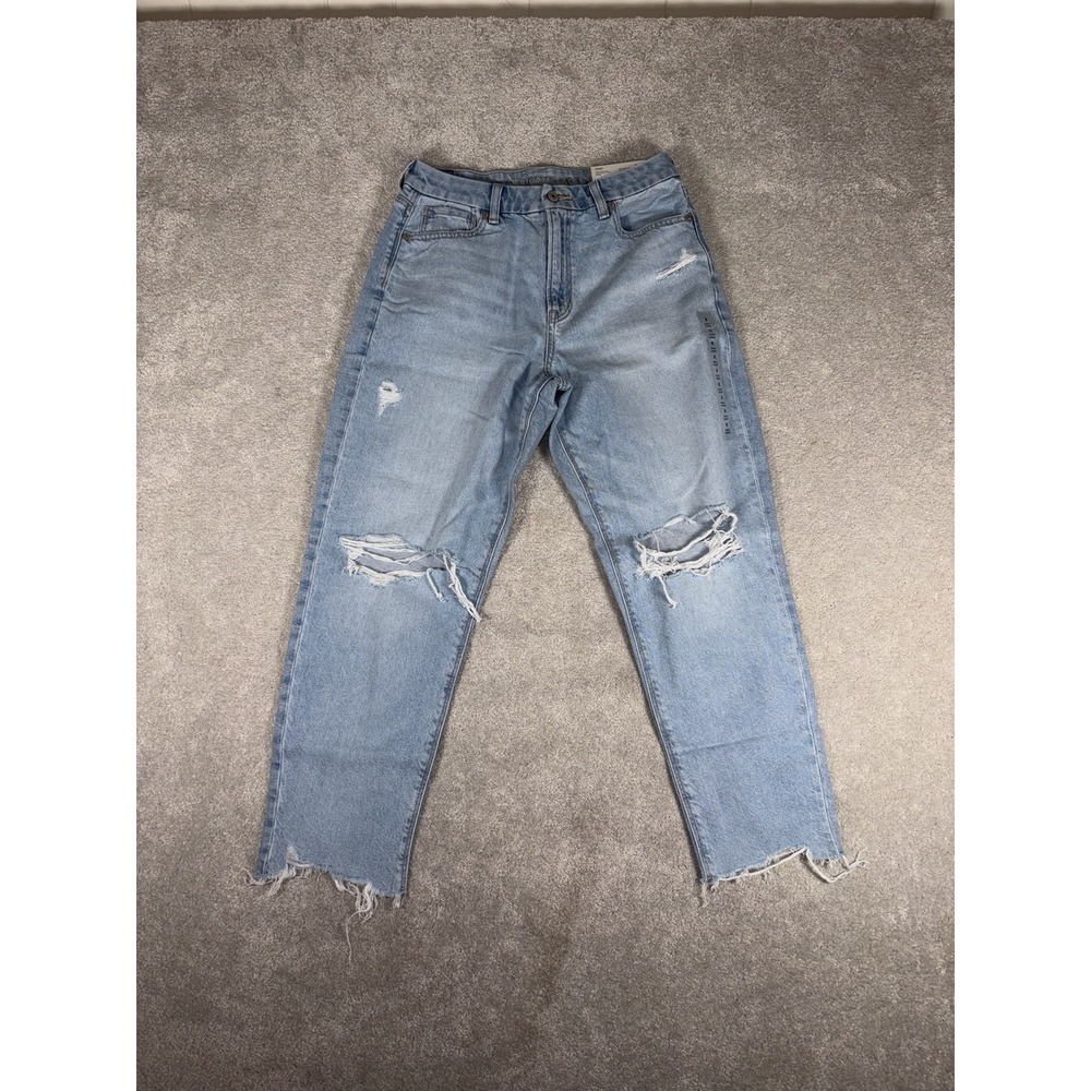 american eagle curvy mom jean strigid‎ 8 short nwt